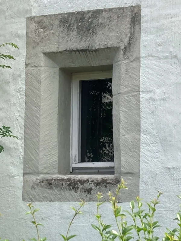 Kirche Elsau, Fenster Turmzimmer links Kirche Elsau, Fenster Turmzimmer links